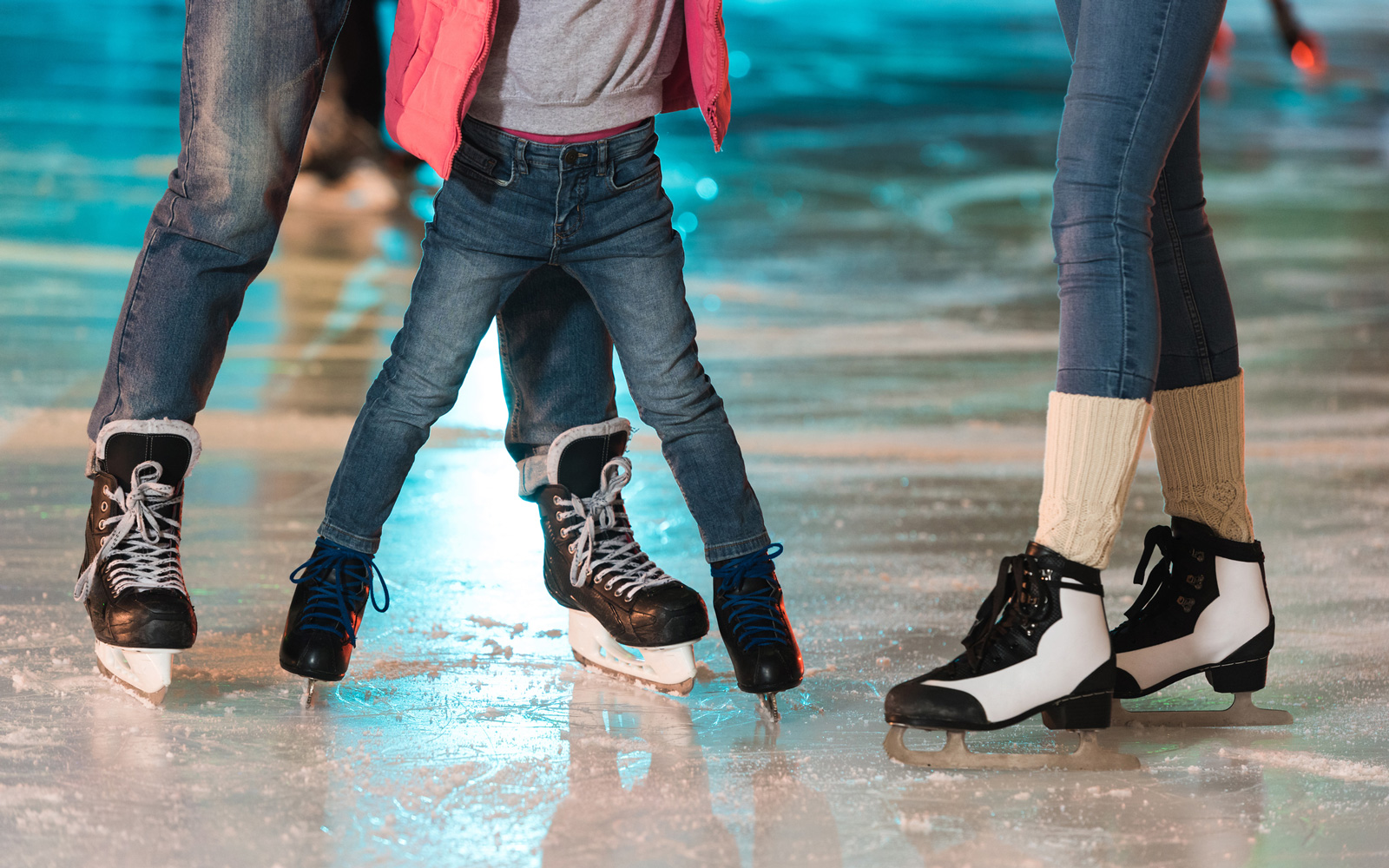 Family Ice Skating