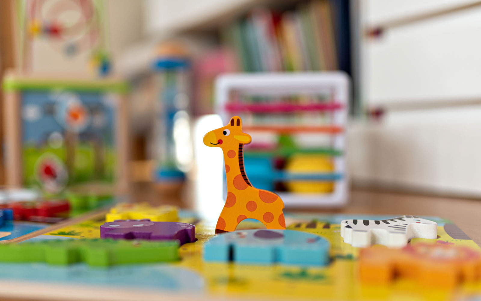 Toys in childcare center